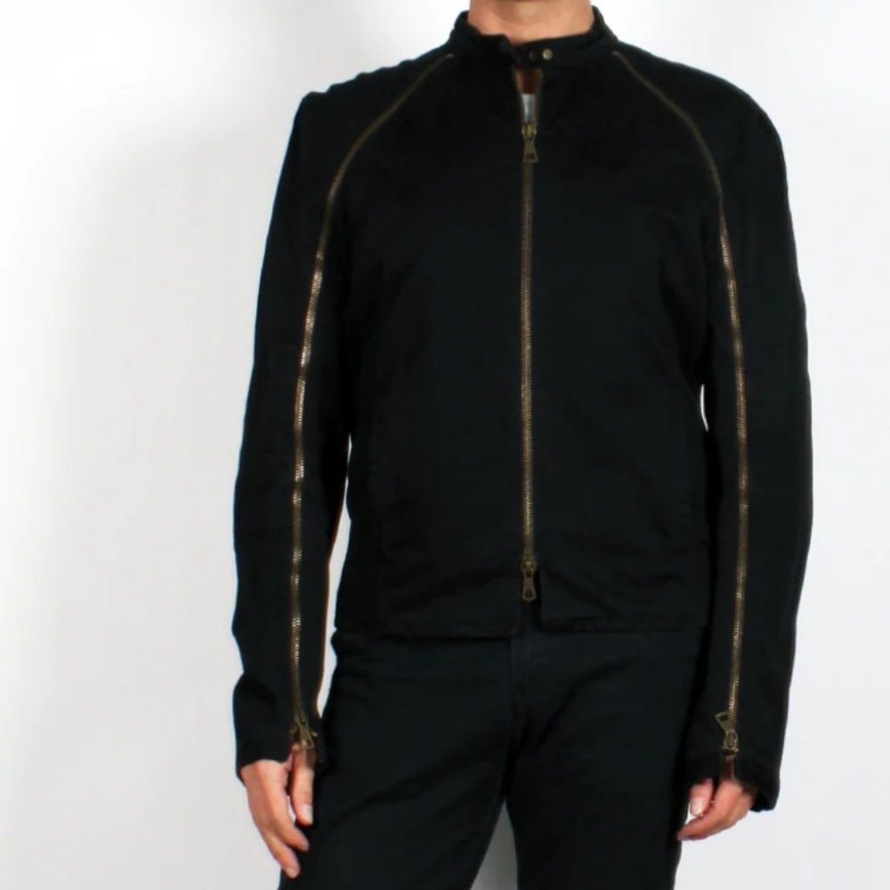 DSQUARED2  - AUTHENTIC VINTAGE ZIPPER BOMBER